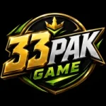 33PAK Game official gaming logo with gold and green esports style design