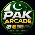 Pak Arcade Game mobile gaming app interface with colorful arcade gameplay and real cash reward